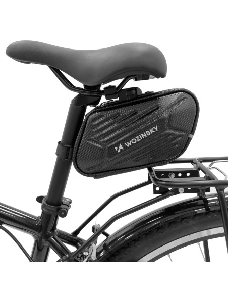 Neperšlampamas dviračio balnmaišis 1,5l juodas