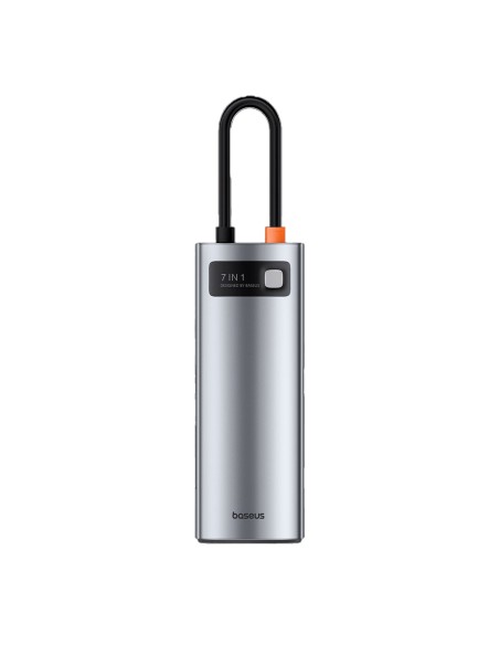 7in1 HUB adapteris Metal Gleam serija USB-C į USB-C PD 3x USB-A HDMI SD TF pilka
 
7in1 HUB adapteris Metal Gleam serija USB-C į USB-C PD 3x USB-A HDMI SD TF pilka