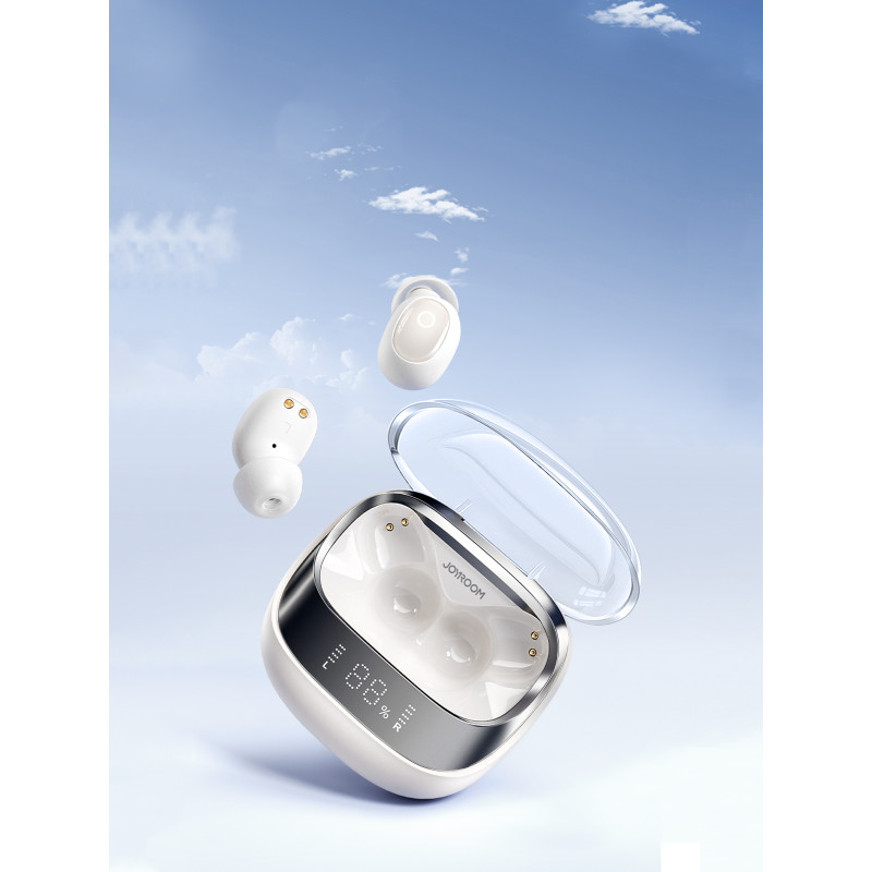 Jdots Series JR-DB2 belaidės Bluetooth ausinės, baltos