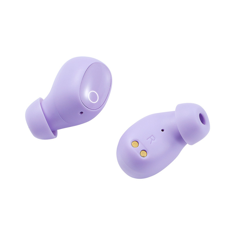 Jdots serijos JR-DB2 belaidės Bluetooth ausinės, violetinės spalvos