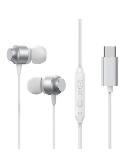 JR-EC06 USB-C į ausis įdedamos ausinės sidabrinės spalvos ausinės
 
JR-EC06 USB-C į ausis įdedamos ausinės sidabrinės spalvos ausinės
