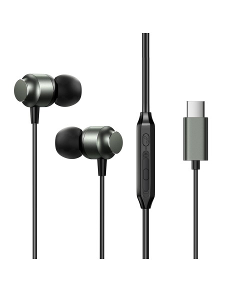 Ausinės USB-C JR-EC06 į ausis įdedamos ausinės, pilkos spalvos
 
Ausinės USB-C JR-EC06 į ausis įdedamos ausinės, pilkos spalvos