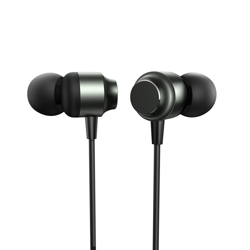 Ausinės USB-C JR-EC06 į ausis įdedamos ausinės, pilkos spalvos