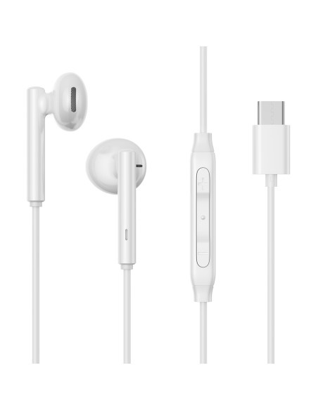 Ausinės, USB-C JR-EC05 į ausis įdedamos ausinės, baltos spalvos
 
Ausinės, USB-C JR-EC05 į ausis įdedamos ausinės, baltos spalvos