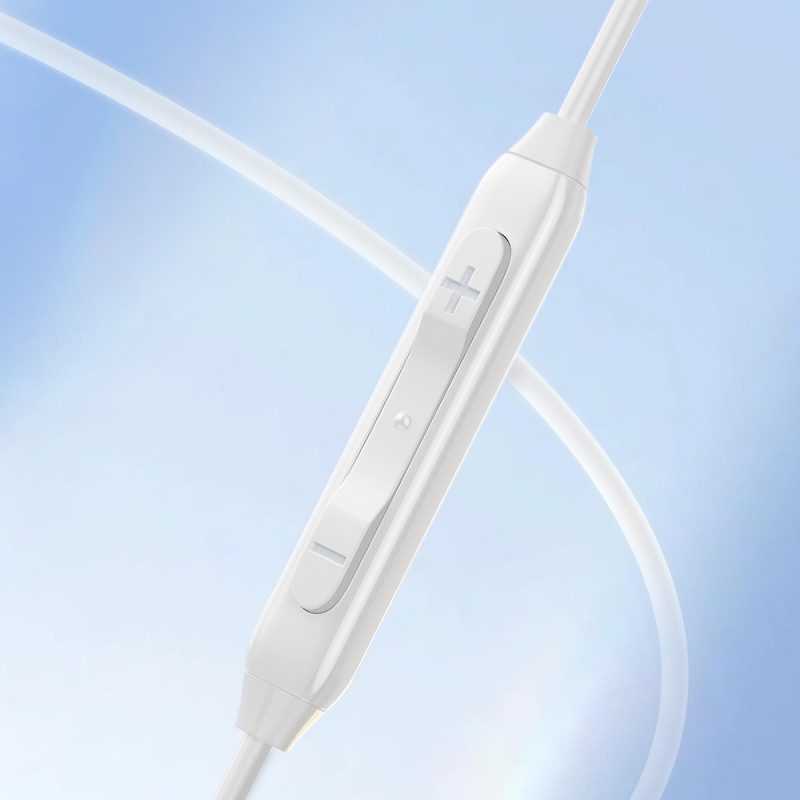 Ausinės, USB-C JR-EC05 į ausis įdedamos ausinės, baltos spalvos