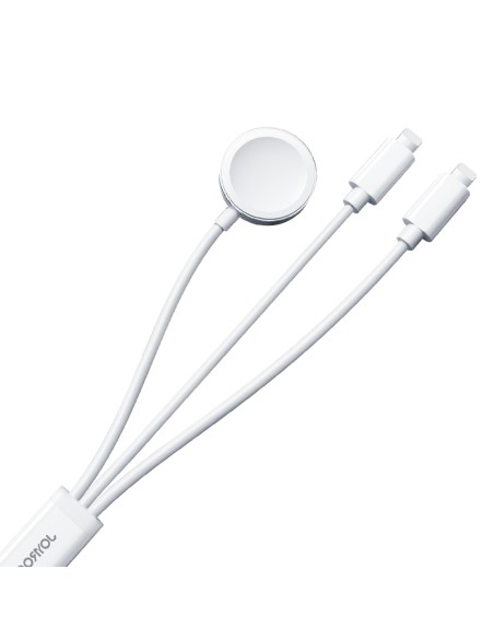 3in1 kabelis USB-A laidas su indukciniu įkrovikliu + 2x iPhone Lightning 1,2 m baltas
 
3in1 kabelis USB-A laidas su indukciniu įkrovikliu + 2x iPhone Lightning 1,2 m baltas