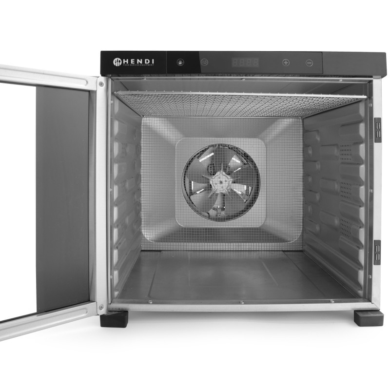 Maisto džiovintuvas grybai žolelės vaisiai 10 grotelių Profi Line Hendi 229026