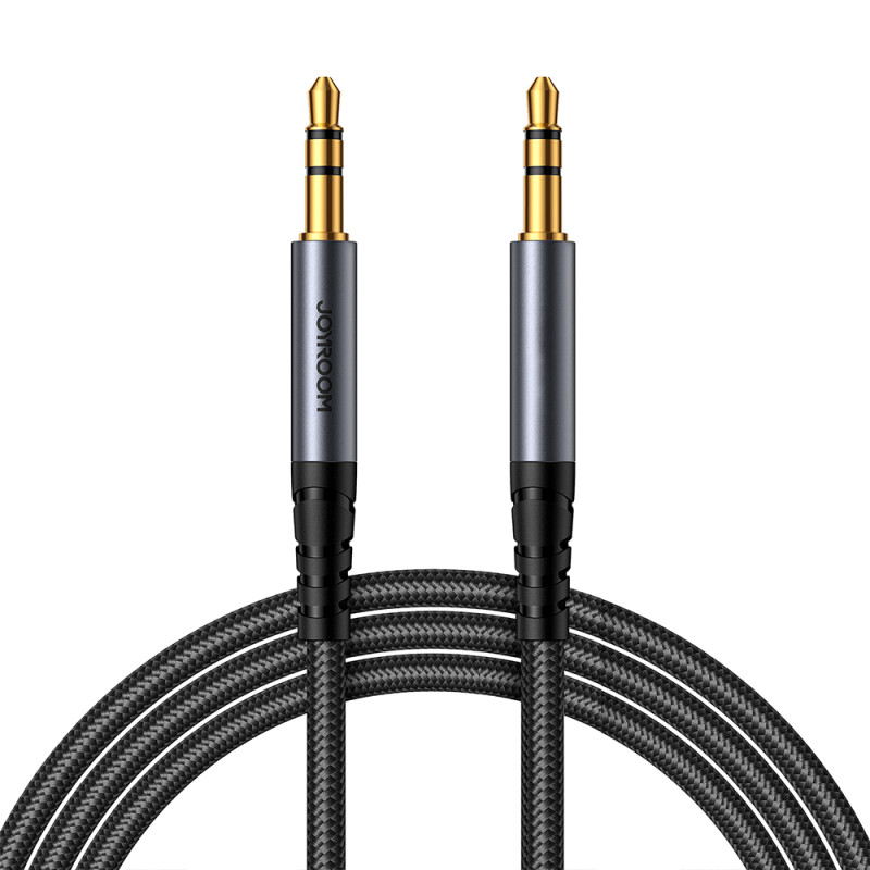 
Audio Stereo AUX kabelis 3,5 mm mini lizdas 2 m juodas
