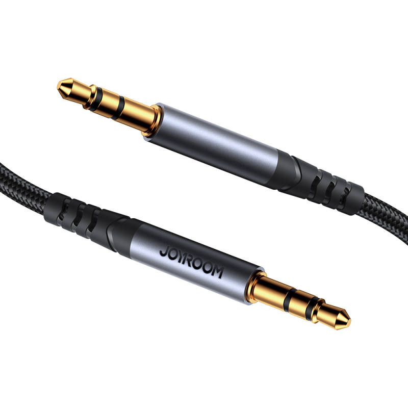 Audio Stereo AUX kabelis 3,5 mm mini lizdas 2 m juodas