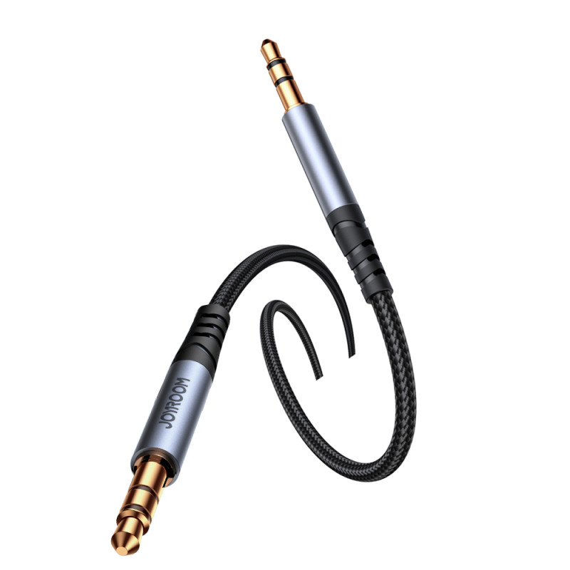 Audio Stereo AUX kabelis 3,5 mm mini lizdas 2 m juodas