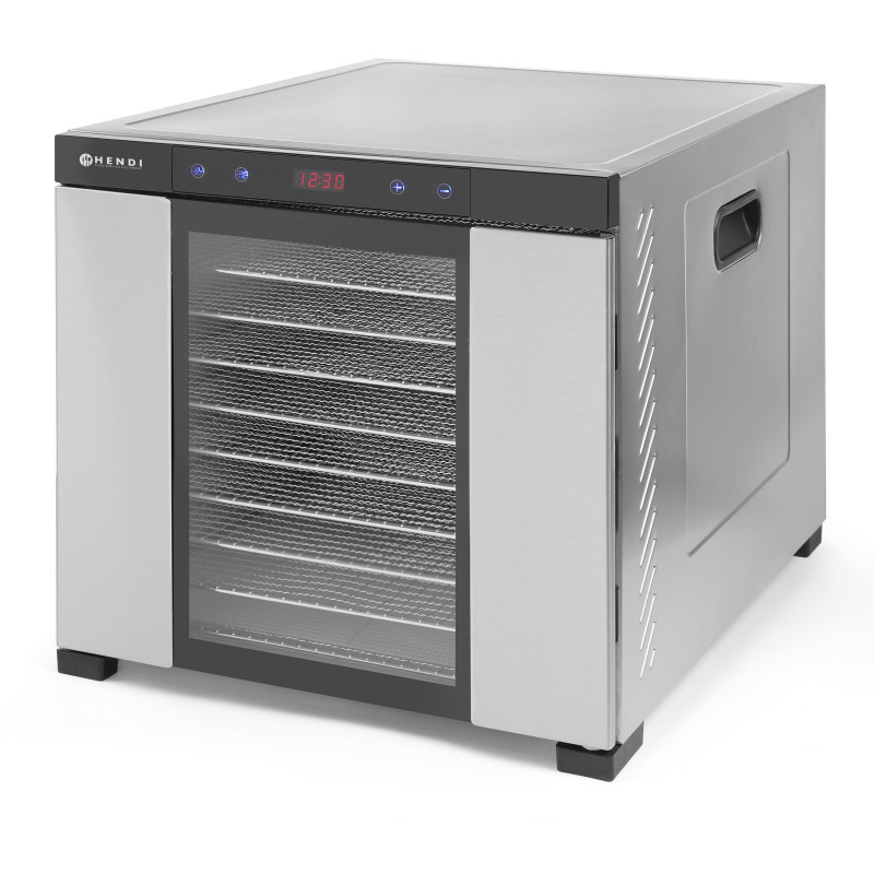 Maisto džiovintuvas grybai žolelės vaisiai 10 grotelių Profi Line Hendi 229026