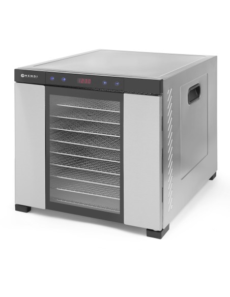 Maisto džiovintuvas grybai žolelės vaisiai 10 grotelių Profi Line Hendi 229026