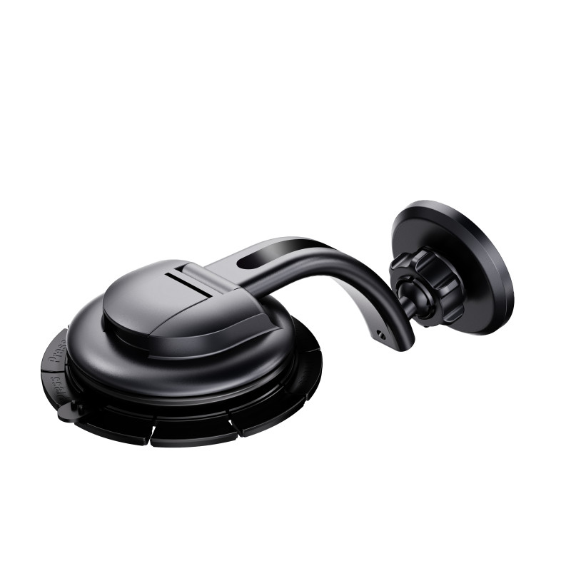 Magnetinis automobilinis telefono laikiklis kabinai, langui, ventiliacijos groteles, juodas