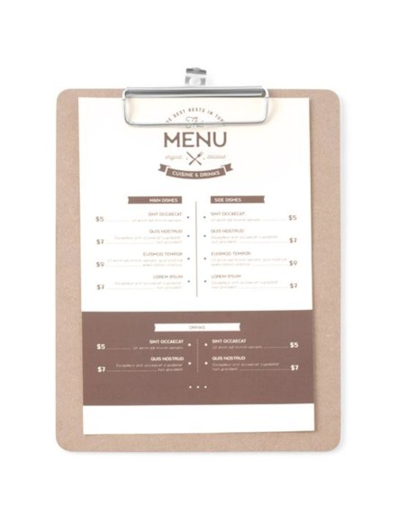 Meniu bloknotas su iškarpine 185x245 mm – Hendi 664162 Meniu bloknotas su iškarpine 185x245 mm – Hendi 664162
