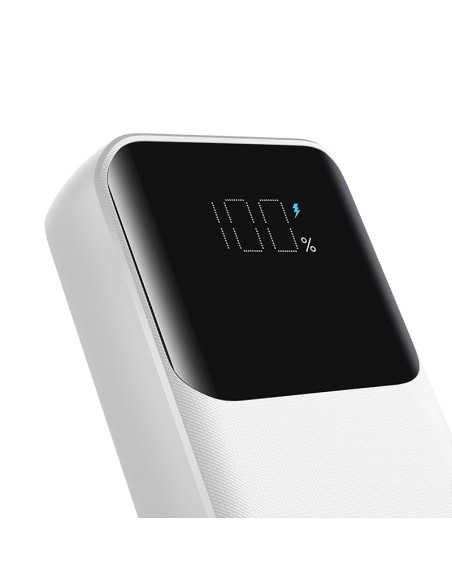 Mini maitinimo blokas 10000mAh su įmontuotais kabeliais JR-PBC06 30W balta
 
Mini maitinimo blokas 10000mAh su įmontuotais kabeliais JR-PBC06 30W balta