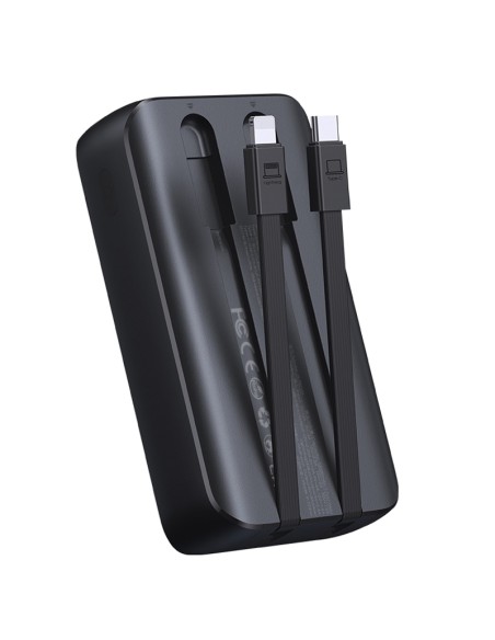 Mini maitinimo blokas 20000mAh su įmontuotais laidais JR-PBC07 30W juodas
 
Mini maitinimo blokas 20000mAh su įmontuotais laidais JR-PBC07 30W juodas