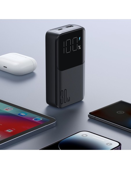 Mini maitinimo blokas 20000mAh su įmontuotais laidais JR-PBC07 30W juodas
 
Mini maitinimo blokas 20000mAh su įmontuotais laidais JR-PBC07 30W juodas