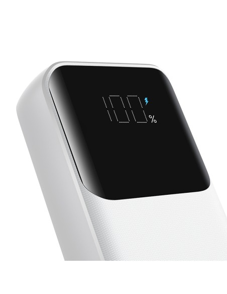 Mini maitinimo blokas 20000mAh su įmontuotais kabeliais JR-PBC07 30W balta
 
Mini maitinimo blokas 20000mAh su įmontuotais kabeliais JR-PBC07 30W balta