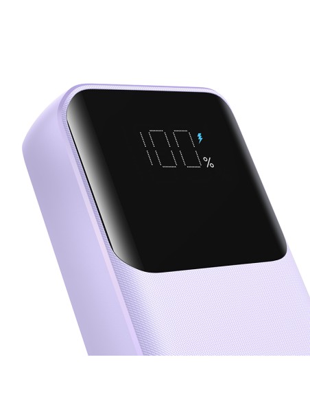 Mini maitinimo blokas 20000mAh su įmontuotais laidais JR-PBC07 30W šviesiai violetinė
 
Mini maitinimo blokas 20000mAh su įmontuotais laidais JR-PBC07 30W šviesiai violetinė