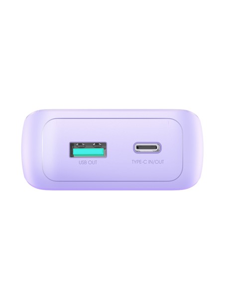 Mini maitinimo blokas 20000mAh su įmontuotais laidais JR-PBC07 30W šviesiai violetinė
 
Mini maitinimo blokas 20000mAh su įmontuotais laidais JR-PBC07 30W šviesiai violetinė