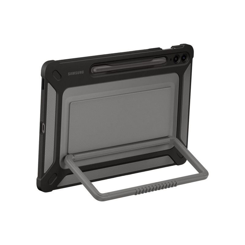 
Šarvuotas dėklas su stovu Galaxy Tab S9 FE Outdoor Cover Case, juodas
