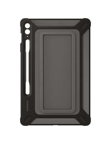 Šarvuotas dėklas su stovu Galaxy Tab S9 FE Outdoor Cover Case, juodas
 
Šarvuotas dėklas su stovu Galaxy Tab S9 FE Outdoor Cover Case, juodas