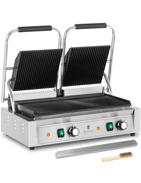 
Dvipusės kontaktinės grotelės su grioveliais 3600 W
