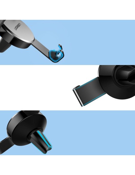 Gravitacinis automobilio laikiklis orlaidei sidabrinis