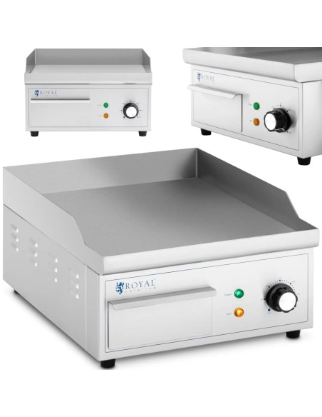 
Elektrinis grilis, lygi grilio plokštė, 35 x 38 cm, 2000 W
