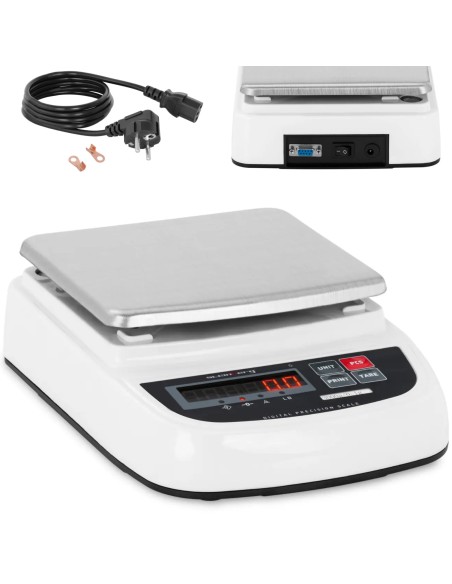 Laboratorinės analitinės svarstyklės tikslios LED RS232 3000g / 0,1g
 
Laboratorinės analitinės svarstyklės tikslios LED RS232 3000g / 0,1g