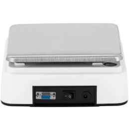 
Laboratorinės analitinės svarstyklės tikslios LED RS232 3000g / 0,1g
