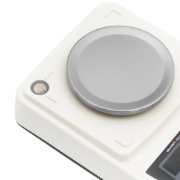 
Analitinės laboratorinės svarstyklės su LCD dangteliu RS232 500g / 0,01g
