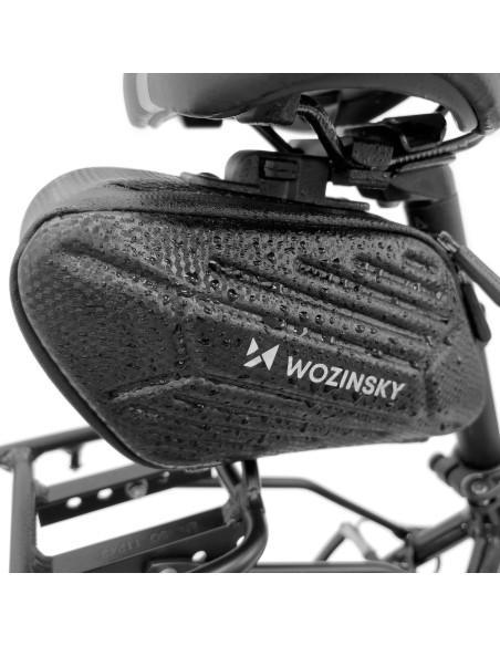 Neperšlampamas dviračio balnmaišis 1,5l juodas