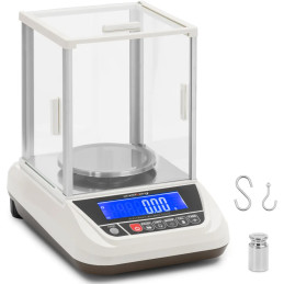 
Analitinės laboratorinės svarstyklės su LCD stiklo dangteliu 3000 g / 0,01 g

