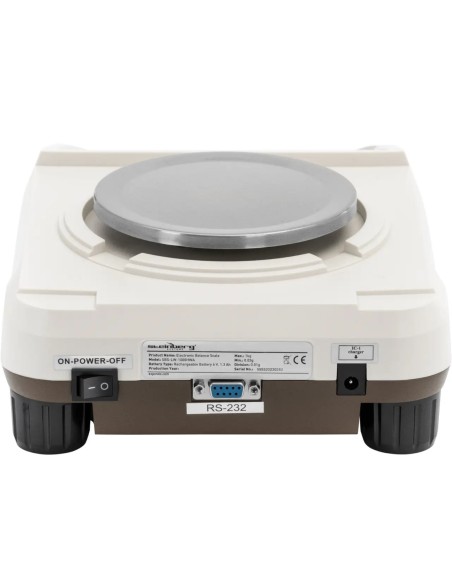 Laboratorinės analitinės svarstyklės LCD RS232 1000g / 0,01g
 
Laboratorinės analitinės svarstyklės LCD RS232 1000g / 0,01g