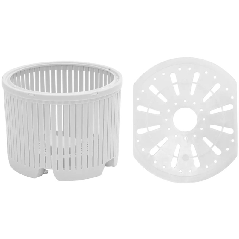 
Mini pusiau automatinė skalbimo mašina su gręžimo funkcija, 4,5 kg, 260 W
