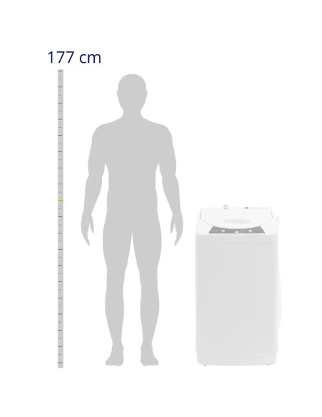 Mini automatinė skalbimo mašina 12 programų 4,2 kg 230 W
 
Mini automatinė skalbimo mašina 12 programų 4,2 kg 230 W