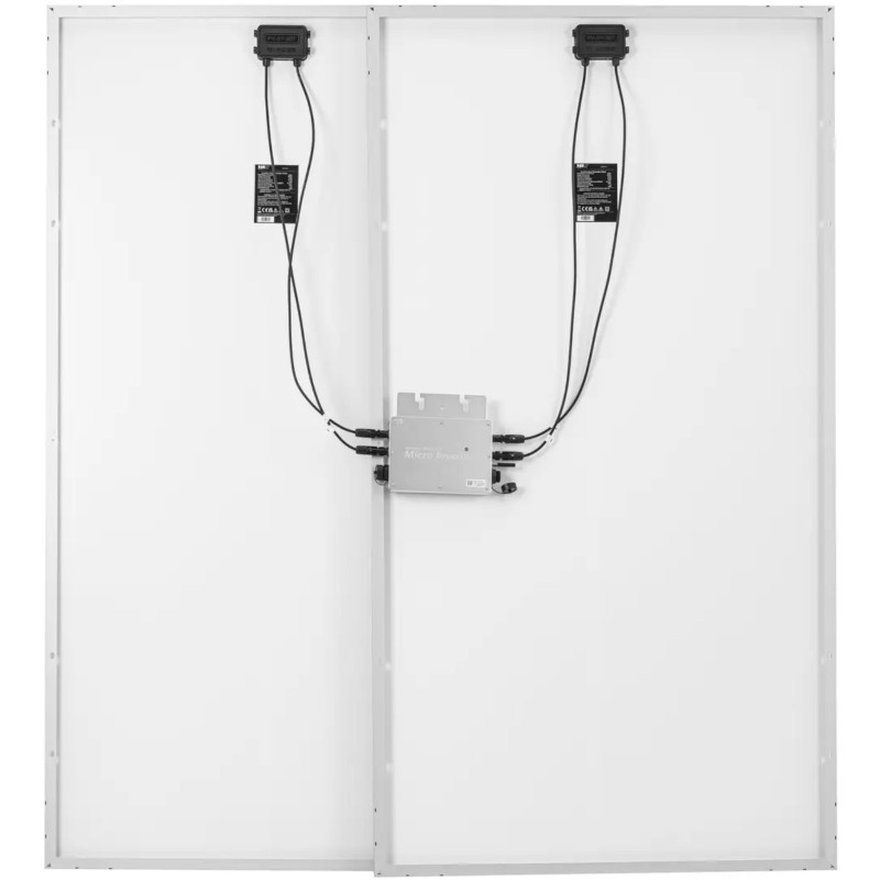 Balkono fotoelektra, saulės baterijos 800 W - komplektas