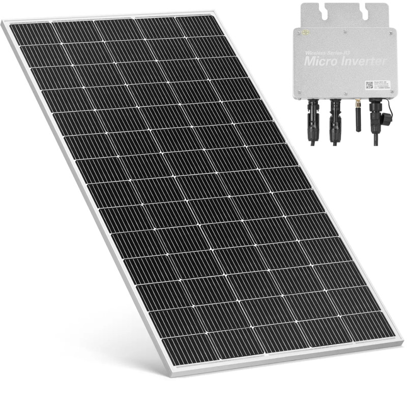 
Balkono fotoelektra, 400 W saulės baterijos - komplektas
