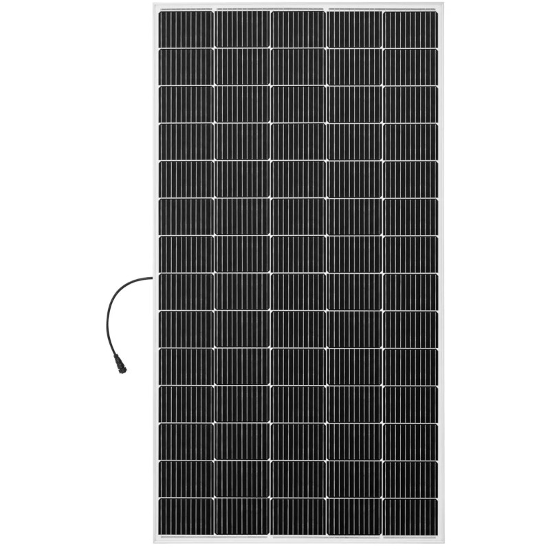 Balkono fotoelektra, 400 W saulės baterijos - komplektas