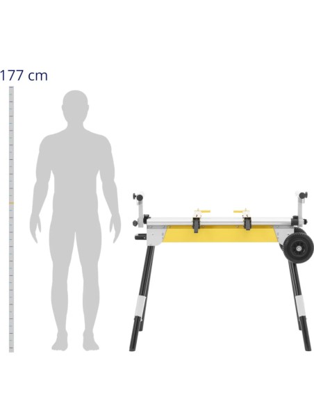 Stalo pagrindas kampiniam pjūklui, sulankstomas, iki 150 kg, 1160-2760 mm
 
Stalo pagrindas kampiniam pjūklui, sulankstomas, iki 150 kg, 1160-2760 mm
