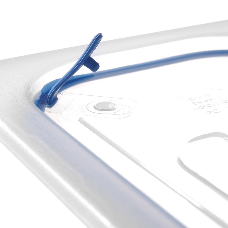 Dangtis su silikonine tarpine GN 1/2 konteineriams - HENDI 881811