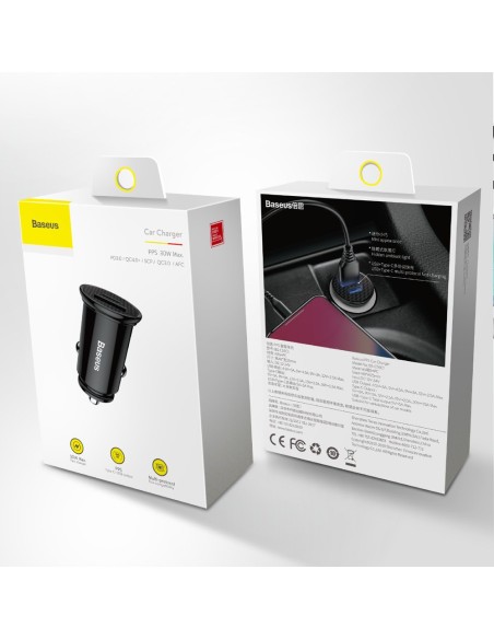 Išmanusis automobilinis įkroviklis su USB ir USB-C QC PD prievadais, juodas
 
Išmanusis automobilinis įkroviklis su USB ir USB-C QC PD prievadais, juodas