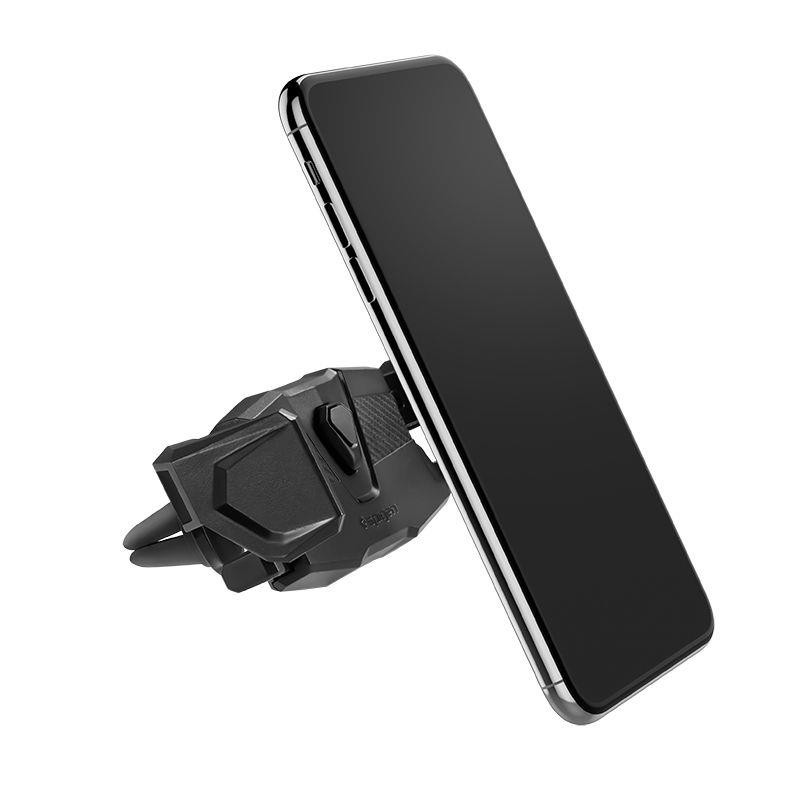
Spigen Click.R telefono laikiklis automobilio orlaidei, juodas
