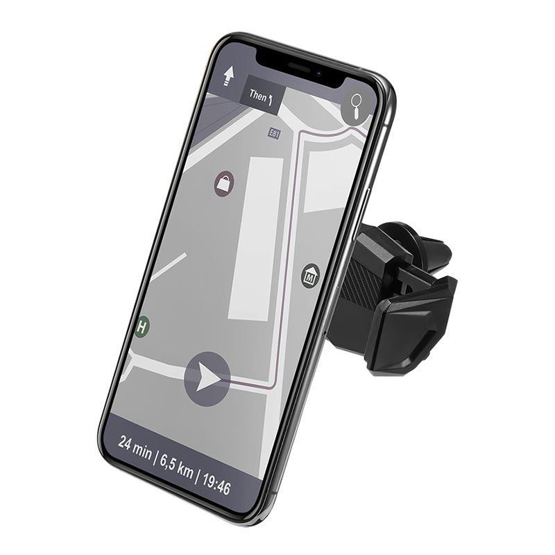 Spigen Click.R telefono laikiklis automobilio orlaidei, juodas