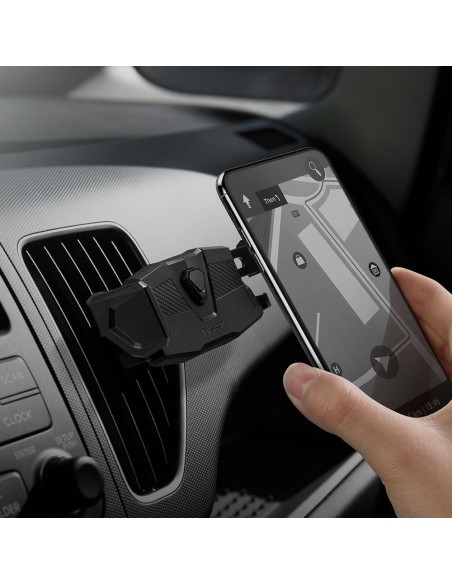 Spigen Click.R telefono laikiklis automobilio orlaidei, juodas
 
Spigen Click.R telefono laikiklis automobilio orlaidei, juodas