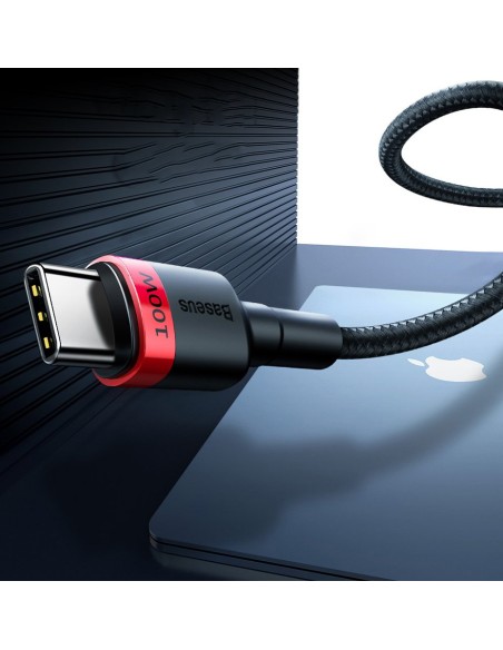 Nailono tvirtas kabelis USB-C PD laidas 100W 20V 5A 2m juodas
 
Nailono tvirtas kabelis USB-C PD laidas 100W 20V 5A 2m juodas