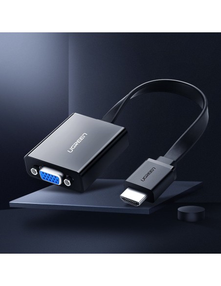 Adapteris HDMI – VGA micro USB AUX audio 3,5 mm mini lizdas juodas
 
Adapteris HDMI – VGA micro USB AUX audio 3,5 mm mini lizdas juodas