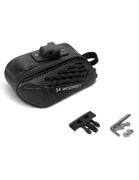 Neperšlampamas dviračio balnmaišis 1,5l juodas