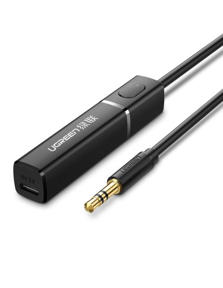 Bluetooth 5.0 siųstuvas, bevielis garso adapteris, 3,5 mm mini lizdas, juodas
 
Bluetooth 5.0 siųstuvas, bevielis garso adapteris, 3,5 mm mini lizdas, juodas